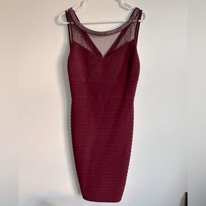 Calvin Klein short slim-fitting dress